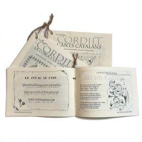Lote de 3 libros de canciones populares catalanas y navideñas