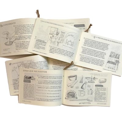 Lote 4 libros sobre gastronomía y cultura catalana