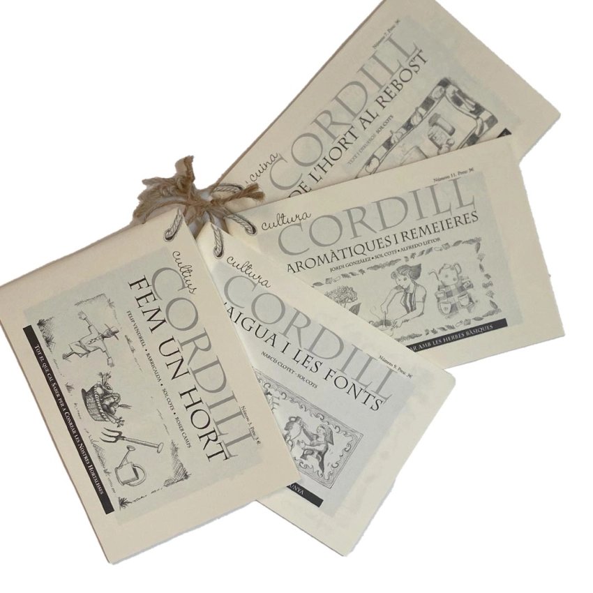 Set of 4 Books: Garden, Herbs, Preserves and Springs of Catalonia