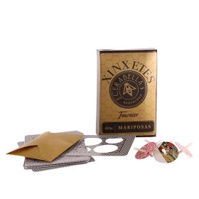 Velas Xinxetes Cerabella & Fournier – Mariposas flotantes hechas con naipes reciclados