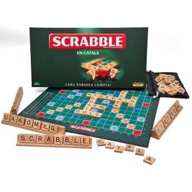 Scrabble en Catalán – Juego clásico de palabras con fichas de madera