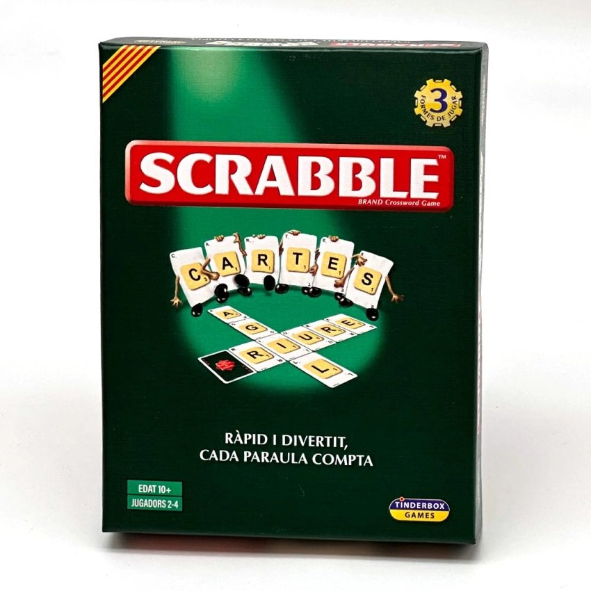 Catalan Scrabble Cards – Fast, fun and compact word game