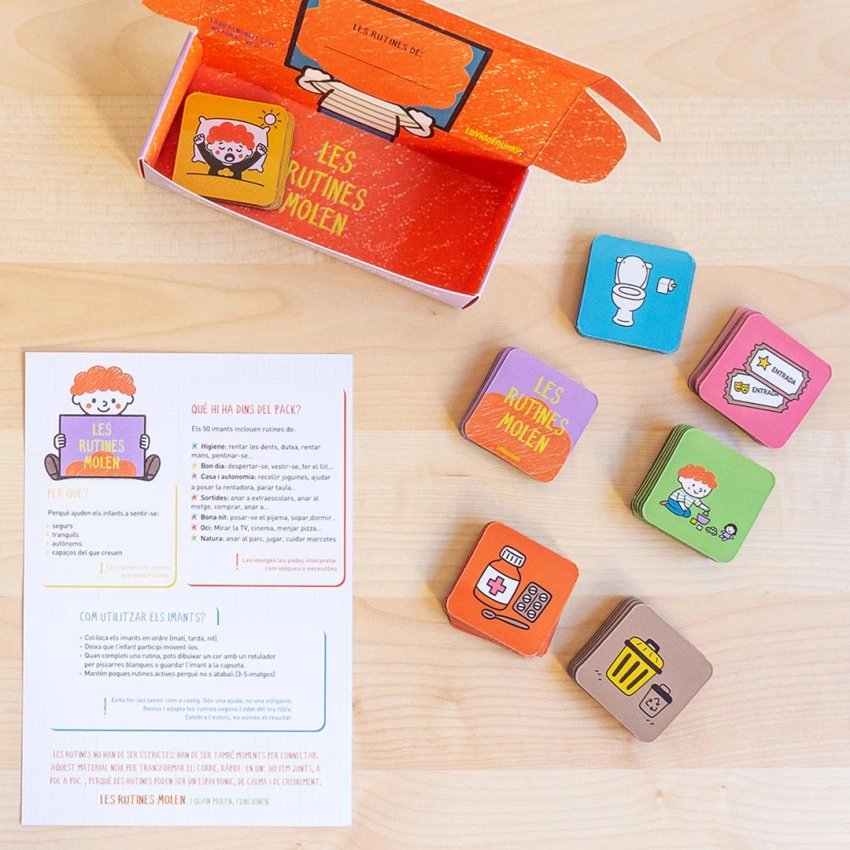 Imants per a Rutines Infantils – Pack 50 il·lustracions
