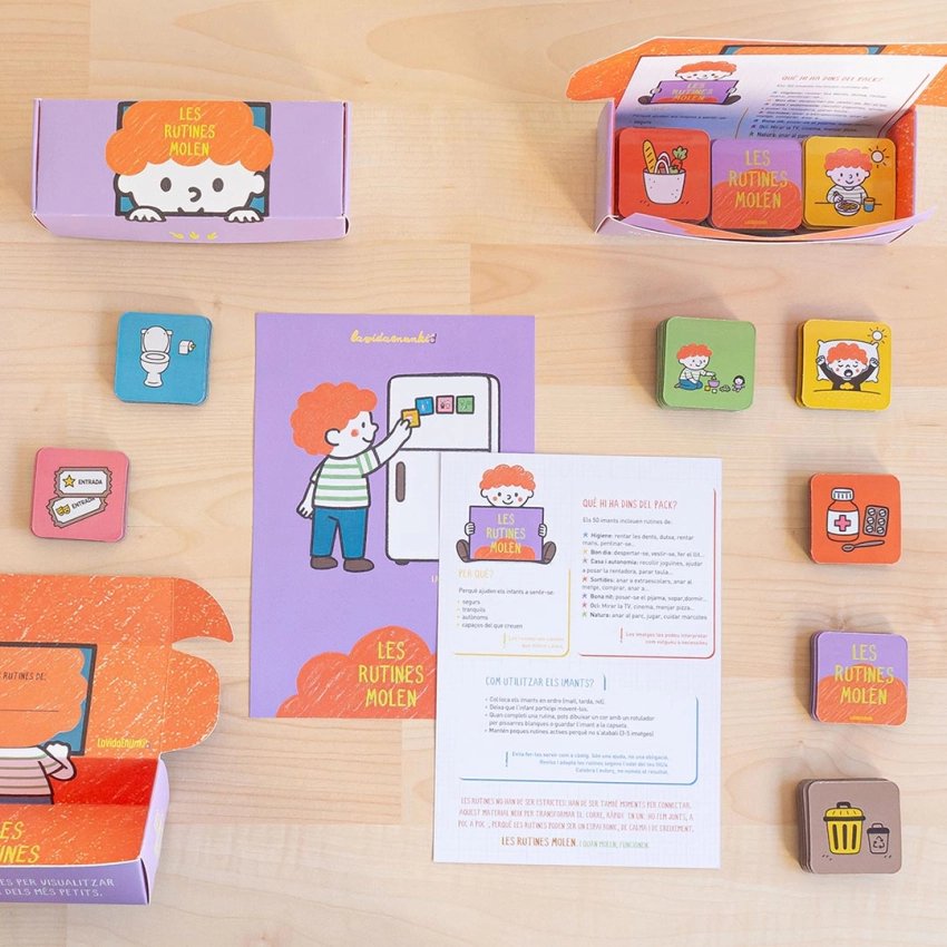 Imants per a Rutines Infantils – Pack 50 il·lustracions