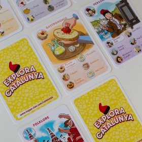 Explora Cataluña | Juego de cartas educativo cultural