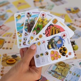Juego de cartas Explora Catalunya
