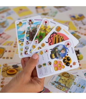 Juego de cartas Explora Catalunya