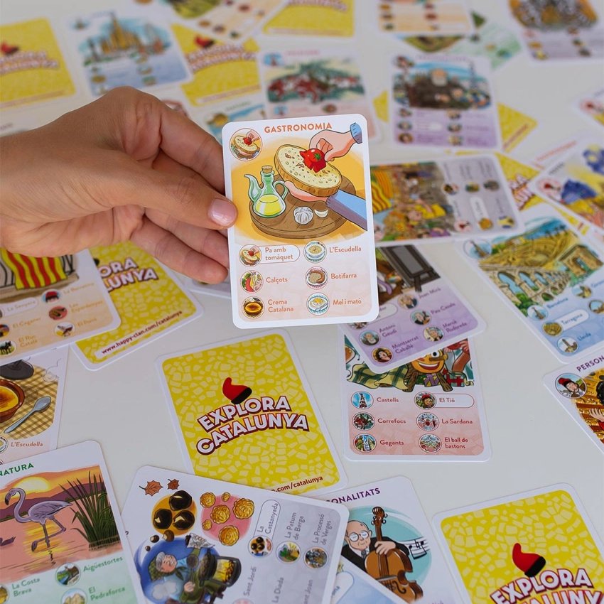 Explora Cataluña | Juego de cartas educativo cultural