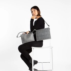 Barcelona Flower Leather Crossbody Bag