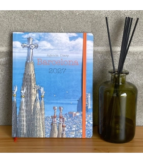 Barcelona Agenda 2027 illustrated weekly planner Jordi Vila Delclòs