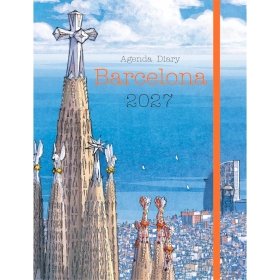 Agenda Barcelone 2027 illustré semaine vue Jordi Vila Delclòs