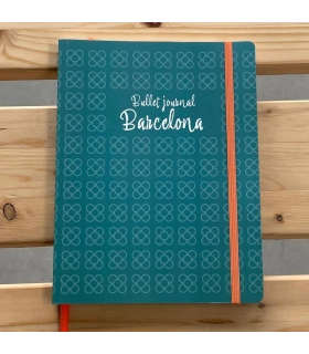 Barcelona Bullet Journal illustrated dotted notebook