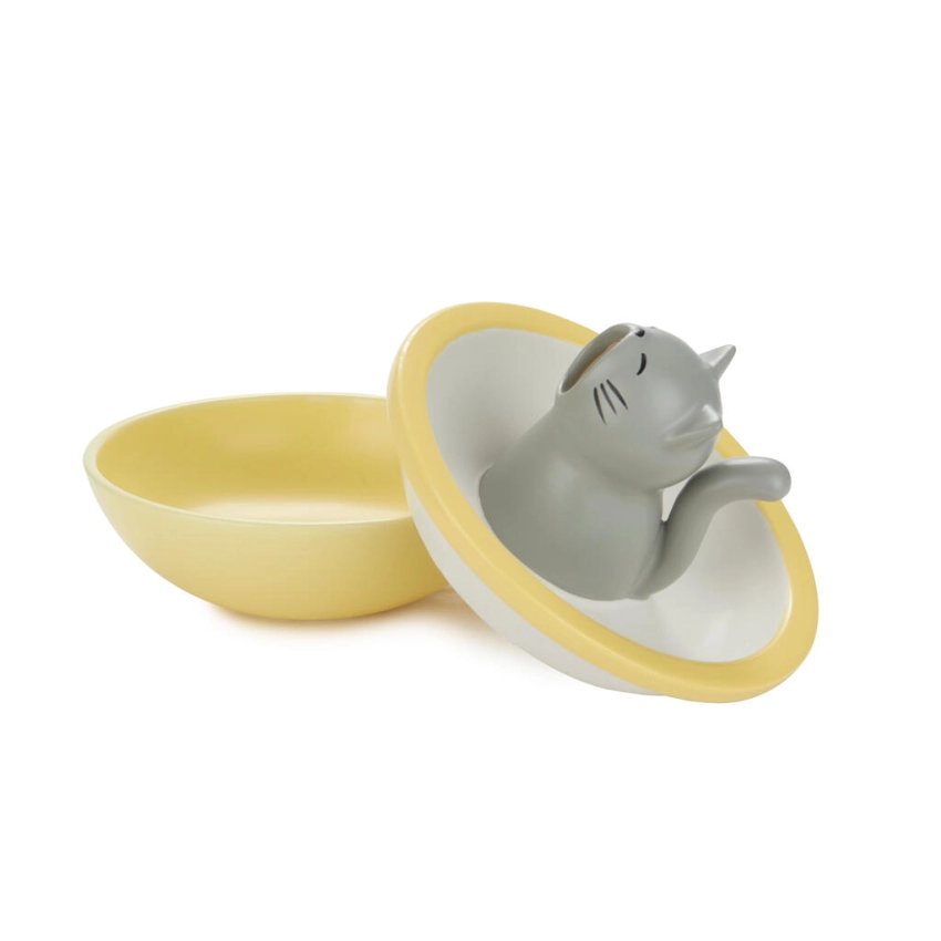 Bol aperitiu Hungry Cat per a snacks i closques