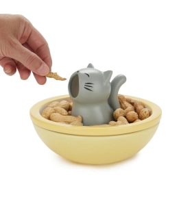 Bol aperitiu Hungry Cat per a snacks i closques