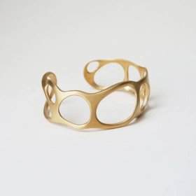 Gaudi Casa Mila gold bracelet 24K plated