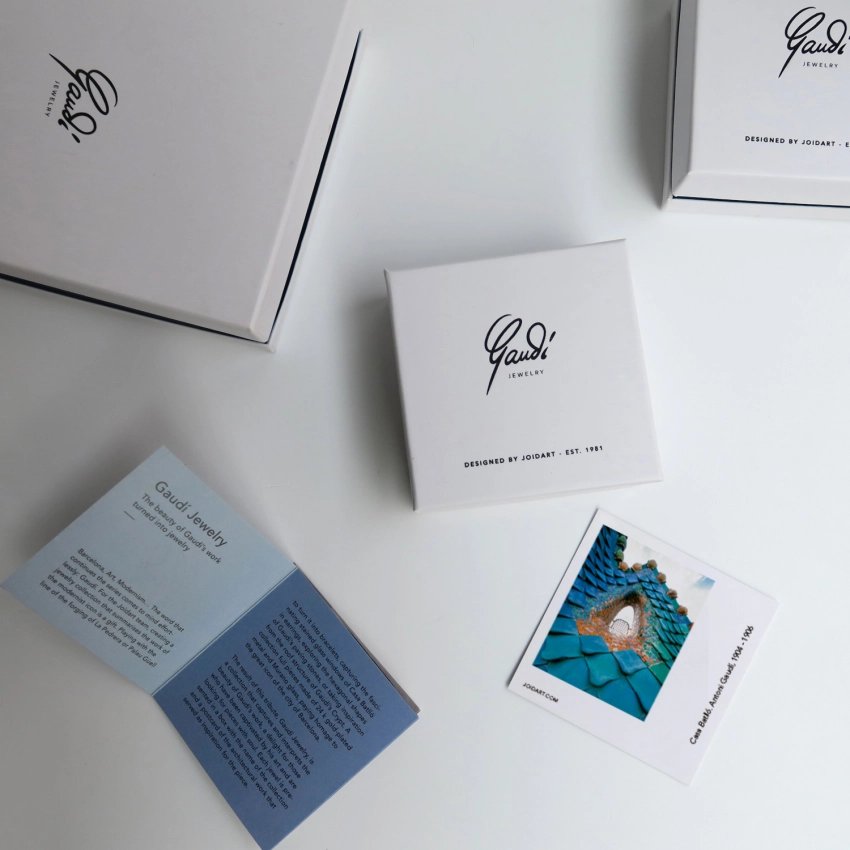 Casa Batllo necklace blue pendant large or small