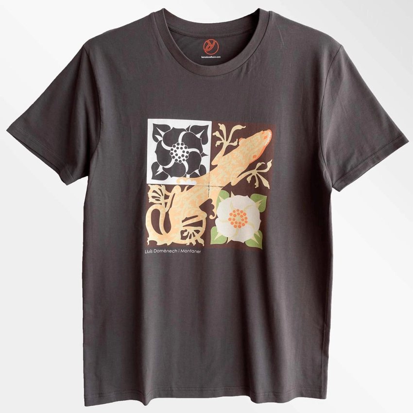 "La Sargantana" T-shirt by Lluís Domènech i Montaner