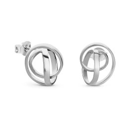 Embolic small stud earrings 925 silver