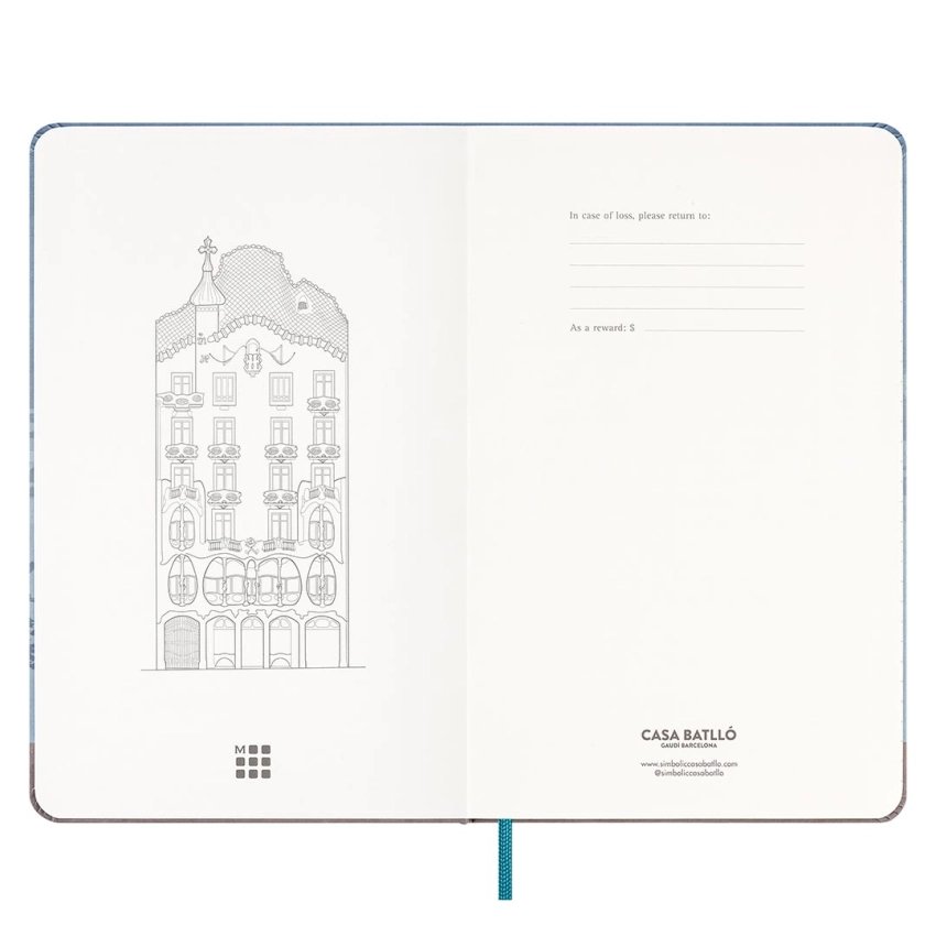 Pack Carnet Édition Limitée Casa Batlló + Stylo Roller Kaweco – Papeterie Premium