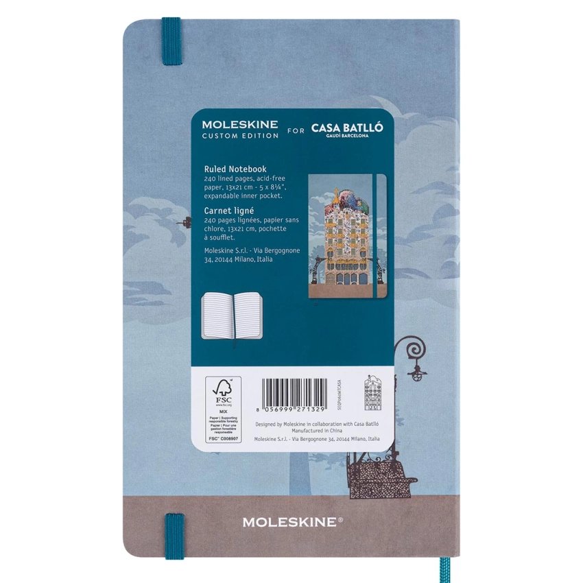 Pack Libreta Edición Limitada Casa Batlló + Roller Kaweco – Papelería Premium
