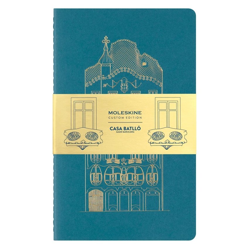 Set of 2 Cahier Moleskine Casa Batlló Limited Edition Notebooks