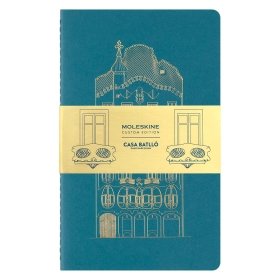 Set of 2 Cahier Moleskine Casa Batlló Limited Edition Notebooks