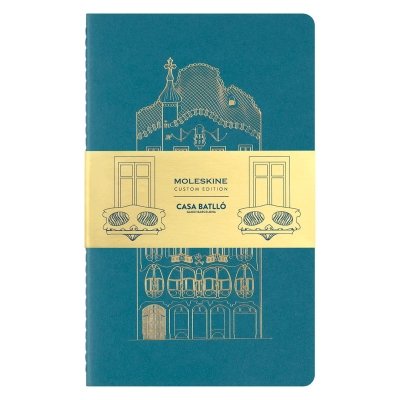 Set of 2 Cahier Moleskine Casa Batlló Limited Edition Notebooks