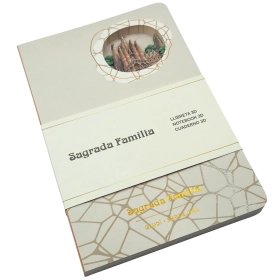3D Sagrada Familia Notebook A5 | Gaudí Design Barcelona