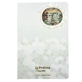 3D La Pedrera Notebook A5 | Gaudí Design Barcelona