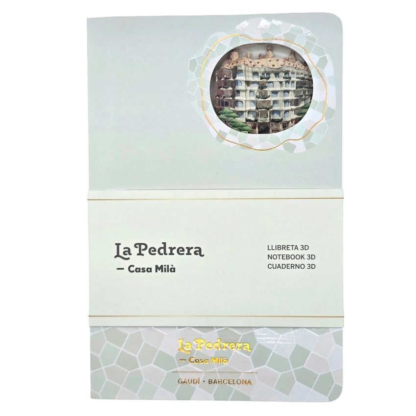 Carnet 3D La Pedrera A5 | Design Gaudí Barcelone