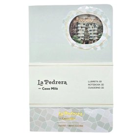 Cuaderno 3D La Pedrera A5 | Diseño Gaudí Barcelona