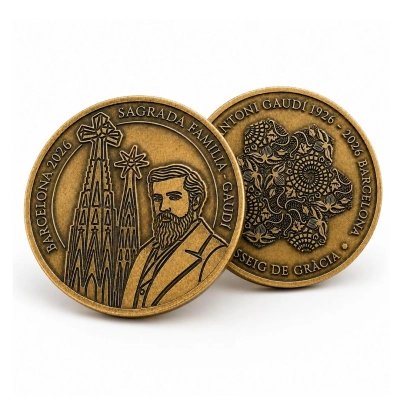 Médaille Gaudí 2026 numérotée – Édition limitée à 500 pièces