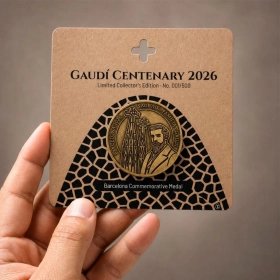Medalla Gaudí 2026 numerada – Edición limitada de 500 piezas