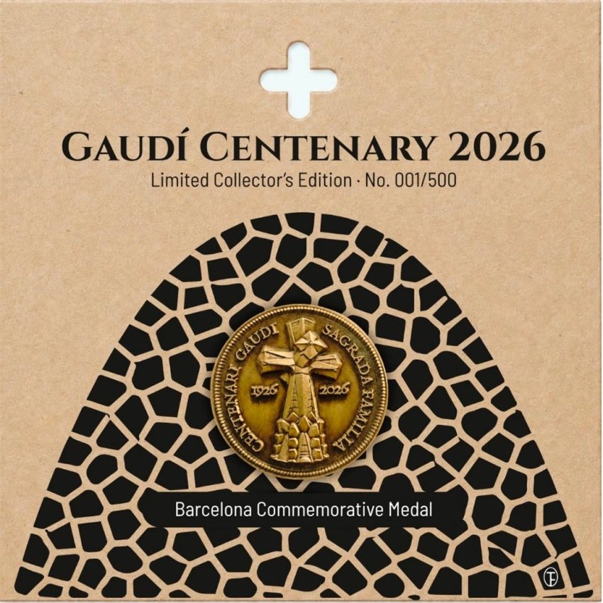 Hostemplo Gaudí 2026 Medal – Limited edition
