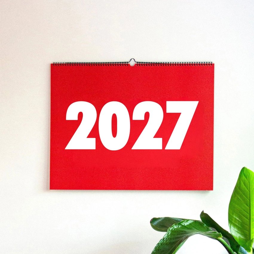 Vinçon Wall Calendar 2027: Iconic and functional design