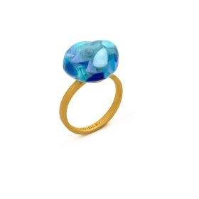 Gaudí Jewelry blue Casa Batlló ring – Joidart