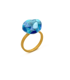 Gaudí Jewelry blue Casa Batlló ring – Joidart