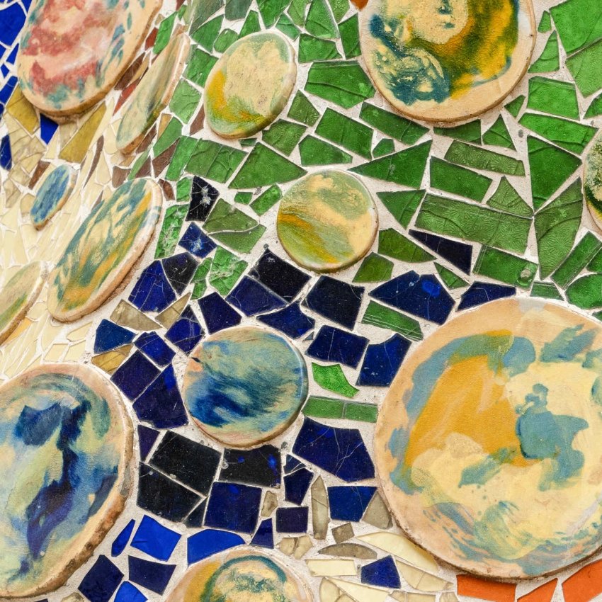 Anillo Gaudí Jewelry azul Casa Batlló – Joidart