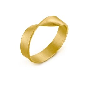 Anillo Oceanica dorado 24K Carla Cascales – Joidart
