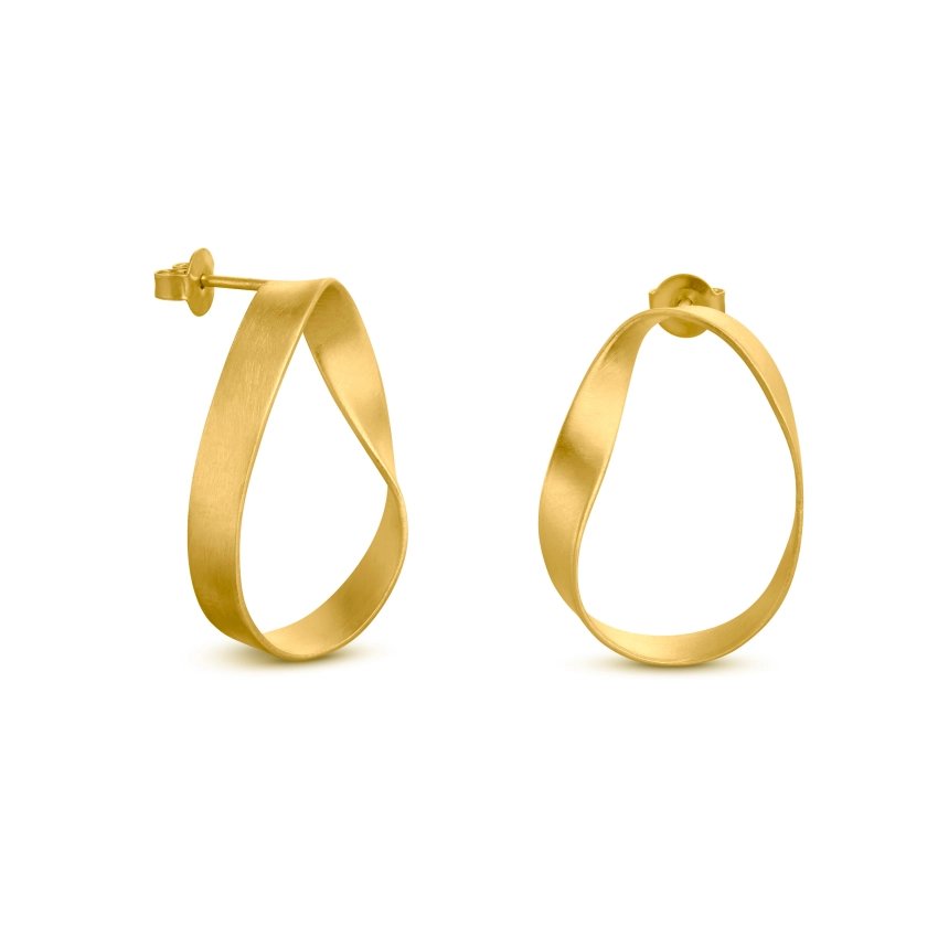 Pendientes Oceanica oro 24K Carla Cascales – Joidart