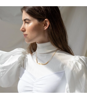 Oceanica gold-plated necklace