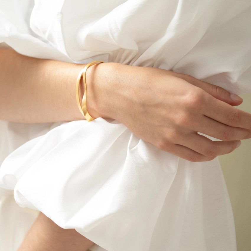 Polsera Oceanica or 24K Carla Cascales – Joidart