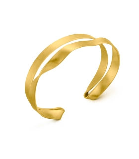 Oceanica 24K gold cuff Carla Cascales – Joidart