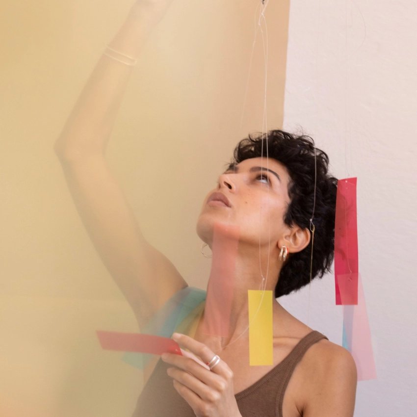 Tremelia gold or silver multicolour ring – Joidart