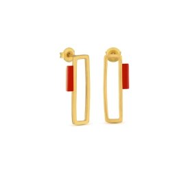 Tremelia small gold or silver-plated earrings – Joidart