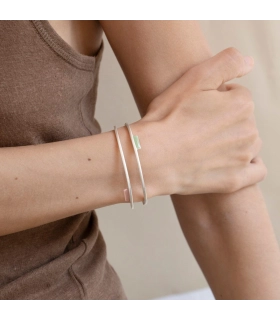 Tremelia gold or silver-tone open cuff bracelet – Joidart