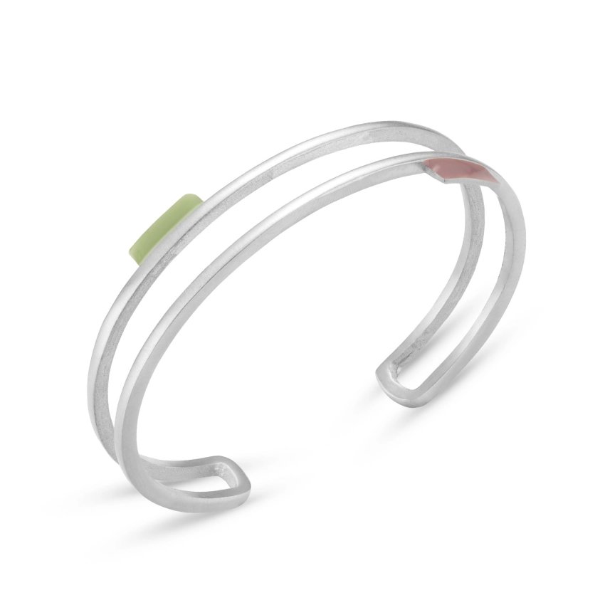 Tremelia gold or silver-tone open cuff bracelet – Joidart