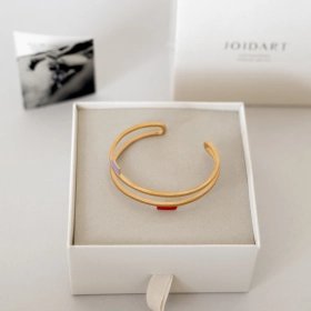 Bracelet Tremelia ouvert doré ou argenté – Joidart