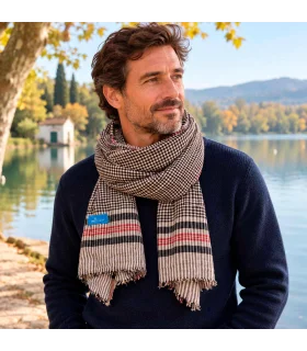 Foulard El Farcellet Terra 200 × 80 cm avec boîte | Oniricat