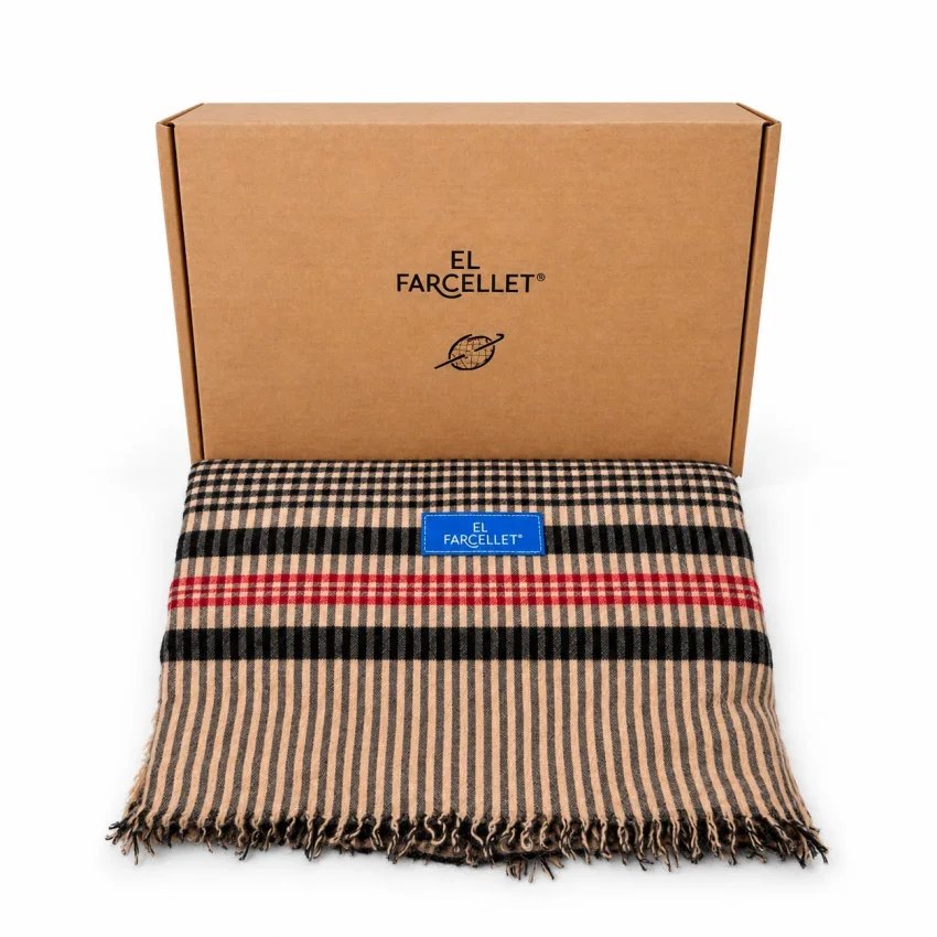 El Farcellet Terra Scarf 200 × 80 cm with Box | Oniricat